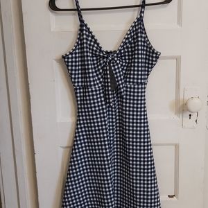 Rebel Sugar tied-bust skater dress